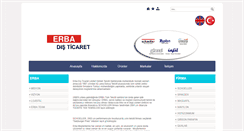 Desktop Screenshot of erbaltd.com