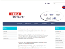 Tablet Screenshot of erbaltd.com